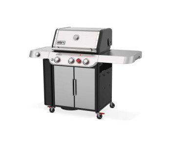 Газовий гриль Weber Genesis S-335, нержавіюча сталь