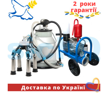 Доїльний апарат для корів (сухий) АІД "Буренка-1 євро"