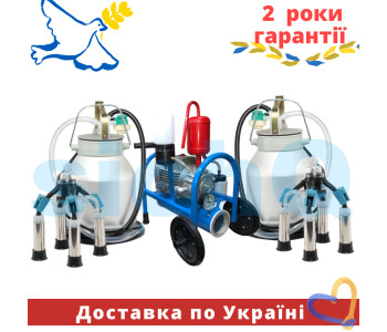 Доїльний апарат для корів (оливний) АІД "Буренка-2 комбі"