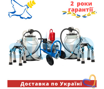 Доїльний апарат для корів (оливний) АІД "Буренка-2 євро"